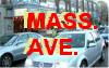 Picture of traffic on Mass Ave in Arlington MA